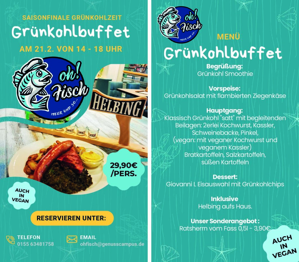 Saisonfinale Grünkohl in Altona